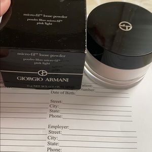 Giorgio Armani micro-fil loose powder